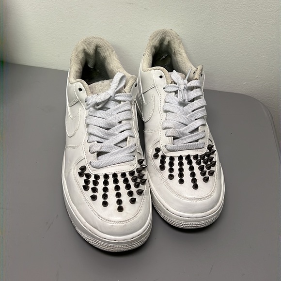 Nike Air Force 1 “Louboutin” hand made custom - Picture 2 of 5